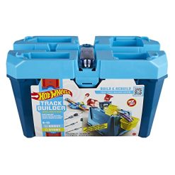 Wholesale 🥰 Track Builder Unlimited Stunt Crash Box Playset With 18 Building Components In Storage Box With Lid & One 1:64 Scale Hot Wheels Car, Awesome Gift For Kids 6 To 12 Years Old 🌟 -Slot Cars toys Sales Shop 41704XfoDVL