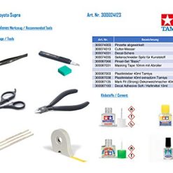 Outlet 🔔 24123 1/24 Scale Sports Car Series Toyota Supra Model Kit (300024123) 🤩 -Slot Cars toys Sales Shop 4189FCYdZKL