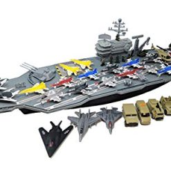 Deals 😉 33 Inch Aircraft Carrier With Soldiers Jets Military Vehicles (18 Fighter Jets) ⌛ 4 Deals 😉 33 Inch Aircraft Carrier With Soldiers Jets Military Vehicles (18 Fighter Jets) ⌛ -Slot Cars toys Sales Shop 419TqqH2emL