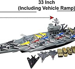 Deals ✨ Aircraft Carrier Submarine Destroyer Ship Combo With Military Vehicles And Fighter J 😀 2 Deals ✨ Aircraft Carrier Submarine Destroyer Ship Combo With Military Vehicles And Fighter J 😀 -Slot Cars toys Sales Shop 41Am10nrFqL