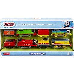 Hot Sale 🔔 Percy, James & Rebecca Train Engine Set - Set Of 4 Motorized Toy Train Engines For Preschool Kids Ages 3 Years & Ol 🛒 3 Hot Sale 🔔 Percy, James & Rebecca Train Engine Set - Set Of 4 Motorized Toy Train Engines For Preschool Kids Ages 3 Years & Ol 🛒 -Slot Cars toys Sales Shop 41ILQg1ZaZL