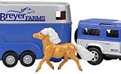 Top 10 😉 Horses Unicorn Magic Wooden Stable Playset With 6 Unicorns | 6 Piece Playset | 6 Stablemates Unicorns Included | 6” H X 9” L X 2.5” D | 1:32 Scale | Model #59218, Multicolo ✔️ -Slot Cars toys Sales Shop 41MNvCXIpqL. AC