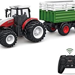 Hot Sale ✔️ RC Tractor Remote Control Farm Truck With Trailer, 1/24 Scale 2.4Ghz Electronic Tractor Farm Vehicle Toy With Light For Kids Age 5, 6, 7, 8, 9 And Up Years Old ⌛ 7 Hot Sale ✔️ RC Tractor Remote Control Farm Truck With Trailer, 1/24 Scale 2.4Ghz Electronic Tractor Farm Vehicle Toy With Light For Kids Age 5, 6, 7, 8, 9 And Up Years Old ⌛ -Slot Cars toys Sales Shop 41gMRZf4FQL. AC