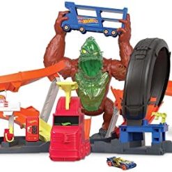 Cheap ⭐ Toxic Gorilla Slam Gas Station & Tire Repair Shop Playset With Adjustable Launcher, Lights & Sounds & 1 1:64 Scale Car, Connects To Other Track Sets, Gift For Kids 5 Years Old & Up 💯 5 Cheap ⭐ Toxic Gorilla Slam Gas Station & Tire Repair Shop Playset With Adjustable Launcher, Lights & Sounds & 1 1:64 Scale Car, Connects To Other Track Sets, Gift For Kids 5 Years Old & Up 💯 -Slot Cars toys Sales Shop 41rrZQemWML. AC