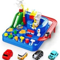 New 🎁 Car Adventure Toys Race Track For Toddlers - Boy Toy & Race Tracks For Boys - Toddler Car Toys Preschool Educational Toy Cars For Kids 3 4 5 6 7 Year Old Car Track Gifts For Kids 🔥 -Slot Cars toys Sales Shop 41w8dk2MAxL. AC