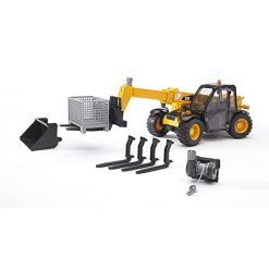 Top 10 😀 Toys - Construction Realistic Attachments And Accessories For Frontloader Vehicle Including A Basket Pallet, Winch, And Forks - Ages 3+ ⌛ -Slot Cars toys Sales Shop 41zGV1Bs4sL