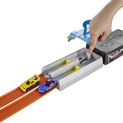 Discount π€© Race Case Track Set With 2 Hot Wheels Cars, Dual Launcher For Side-By-Side Racing, Storage Container, Toy For Kids 4 Years Old & Up π 2 Discount π€© Race Case Track Set With 2 Hot Wheels Cars, Dual Launcher For Side-By-Side Racing, Storage Container, Toy For Kids 4 Years Old & Up π -Slot Cars toys Sales Shop 41zYLI3H4AL
