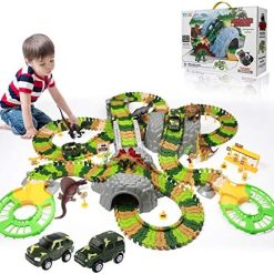 New π Dinosaur Train Toys For Kids, Longer Track, 6 Realistic Jurassic Dino Figures, 2 Electric Toy Car, Twisted Flexible Train Track Set For Toddlers, Boys & π§ Girls 3 4 5 6 7 Years 𧨠5 New π Dinosaur Train Toys For Kids, Longer Track, 6 Realistic Jurassic Dino Figures, 2 Electric Toy Car, Twisted Flexible Train Track Set For Toddlers, Boys & π§ Girls 3 4 5 6 7 Years 𧨠-Slot Cars toys Sales Shop 510Dsv5u0WL. AC