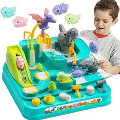 New 🎁 Car Adventure Toys Race Track For Toddlers - Boy Toy & Race Tracks For Boys - Toddler Car Toys Preschool Educational Toy Cars For Kids 3 4 5 6 7 Year Old Car Track Gifts For Kids 🔥 -Slot Cars toys Sales Shop 510F49YkUQL. AC