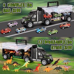 Coupon ⌛ Dinosaur Toys For Kids 3-5 Dinosaur Truck Carrier Transport Truck Dinosaurs Toys For Boys And 👧 Girls 3 4 5 6 Years Old With Dino Eggs, 23 Pcs Kids Toys Dinosaur 🌟 2 Coupon ⌛ Dinosaur Toys For Kids 3-5 Dinosaur Truck Carrier Transport Truck Dinosaurs Toys For Boys And 👧 Girls 3 4 5 6 Years Old With Dino Eggs, 23 Pcs Kids Toys Dinosaur 🌟 -Slot Cars toys Sales Shop 511OECiHY3L