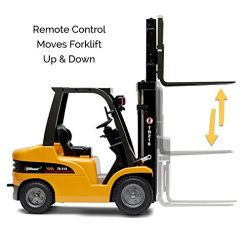 Deals 👏 Jumbo Remote Control Forklift 13 Inch Tall, 8 Channel Full Functional Professional RC Forklift Construction Toys, High Powered Motors, 1:10 Scale - Heavy Metal - (TR-216) ❤️ -Slot Cars toys Sales Shop 51AvDlM8dCL