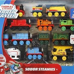 Deals 🛒 Price Thomas & Friends Sodor Steamies, 10-Pack Of Die-Cast Metal Push-Along Train Engines And Vehicles For Preschool Kids Ages 3 And Up 🛒 -Slot Cars toys Sales Shop 51FYQUeDWKL