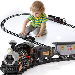 Cheapest 😉 Electric 🔔 Christmas Train Set For Kids, Battery-Powered Train Toys With Sounds Include 4 Cars And 10 Tracks, Classic Toy Train Set For 3 4 5 6 Years Old Boys 👧 Girls 🤩 5 Cheapest 😉 Electric 🔔 Christmas Train Set For Kids, Battery-Powered Train Toys With Sounds Include 4 Cars And 10 Tracks, Classic Toy Train Set For 3 4 5 6 Years Old Boys 👧 Girls 🤩 -Slot Cars toys Sales Shop 51G4lp0RhsL. AC