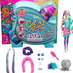 New 👍 Color Reveal Doll, Glittery Purple With 25 Hairstyling & Party-Themed Surprises Including 10 Plug-in Hair Pieces, Gift For Kids 3 Years Old & Up 👍 5 New 👍 Color Reveal Doll, Glittery Purple With 25 Hairstyling & Party-Themed Surprises Including 10 Plug-in Hair Pieces, Gift For Kids 3 Years Old & Up 👍 -Slot Cars toys Sales Shop 51HolMWaFiL. AC