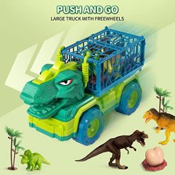 Budget ๐ Dinosaur Truck Toys For Kids 3-5 Years, Tyrannosaurus Transport Car Carrier Truck With 8 Dino Figures, Activity Play Mat, Dinosaur Eggs, Capture Jurassic Dinosaur Play Set For Boys And ๐ง Girls โญ 2 Budget ๐ Dinosaur Truck Toys For Kids 3-5 Years, Tyrannosaurus Transport Car Carrier Truck With 8 Dino Figures, Activity Play Mat, Dinosaur Eggs, Capture Jurassic Dinosaur Play Set For Boys And ๐ง Girls โญ -Slot Cars toys Sales Shop 51TiImz9nrL