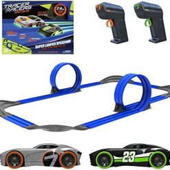 Flash Sale 🛒 Mote Control Cordless Glow In The Dark High-Speed Super Loop Speedway Track Set With Two Cars For Dual Racing, Glow Blue Blue Glow ⭐ 4 Flash Sale 🛒 Mote Control Cordless Glow In The Dark High-Speed Super Loop Speedway Track Set With Two Cars For Dual Racing, Glow Blue Blue Glow ⭐ -Slot Cars toys Sales Shop 51Uv1JaEnbL. AC