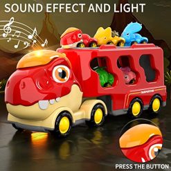 New โค๏ธ Dinosaur Truck Toys For Kids 3-5 Years , Cars Toys For Toddler 1-3 , 6 In 1 Jurassic Dinosaurs Trucks Toys , Semi Truck Toy Car For Boys And ๐ง Girls Age 2-3 , Best Gift For Baby & Toddler Toys ๐ฏ 2 New โค๏ธ Dinosaur Truck Toys For Kids 3-5 Years , Cars Toys For Toddler 1-3 , 6 In 1 Jurassic Dinosaurs Trucks Toys , Semi Truck Toy Car For Boys And ๐ง Girls Age 2-3 , Best Gift For Baby & Toddler Toys ๐ฏ -Slot Cars toys Sales Shop 51duKh4qkOL
