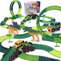 Flash Sale π Dinosaur Toys For Kids 3-5, 245 Pcs Dino Race Car Track Create A Dinosaur World Road Race With Flexible Train Track Playset, 2 Electric Dinosaur Race Cars Toy,Best Gift For 3 4 5 Years Old Boys π§ Girls Pink π― 5 Flash Sale π Dinosaur Toys For Kids 3-5, 245 Pcs Dino Race Car Track Create A Dinosaur World Road Race With Flexible Train Track Playset, 2 Electric Dinosaur Race Cars Toy,Best Gift For 3 4 5 Years Old Boys π§ Girls Pink π― -Slot Cars toys Sales Shop 51eX3OrDqL. AC