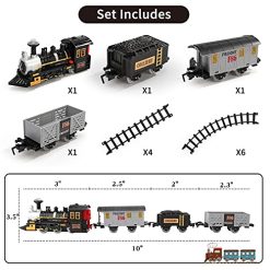 Cheapest 😉 Electric 🔔 Christmas Train Set For Kids, Battery-Powered Train Toys With Sounds Include 4 Cars And 10 Tracks, Classic Toy Train Set For 3 4 5 6 Years Old Boys 👧 Girls 🤩 4 Cheapest 😉 Electric 🔔 Christmas Train Set For Kids, Battery-Powered Train Toys With Sounds Include 4 Cars And 10 Tracks, Classic Toy Train Set For 3 4 5 6 Years Old Boys 👧 Girls 🤩 -Slot Cars toys Sales Shop 51gkG166RnL