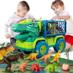 Budget ๐ Dinosaur Truck Toys For Kids 3-5 Years, Tyrannosaurus Transport Car Carrier Truck With 8 Dino Figures, Activity Play Mat, Dinosaur Eggs, Capture Jurassic Dinosaur Play Set For Boys And ๐ง Girls โญ 5 Budget ๐ Dinosaur Truck Toys For Kids 3-5 Years, Tyrannosaurus Transport Car Carrier Truck With 8 Dino Figures, Activity Play Mat, Dinosaur Eggs, Capture Jurassic Dinosaur Play Set For Boys And ๐ง Girls โญ -Slot Cars toys Sales Shop 51iIYVH0TML. AC