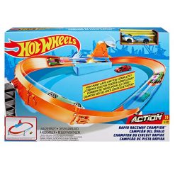 Brand new ๐ Rapid Raceway Champion Action Hot Wheels Championship Track Speed Boost Oval Track Ages 4 And Older ๐งจ 2 Brand new ๐ Rapid Raceway Champion Action Hot Wheels Championship Track Speed Boost Oval Track Ages 4 And Older ๐งจ -Slot Cars toys Sales Shop 51jYsaL7nXL