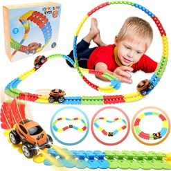 Outlet ๐ Toys For 3 Year Old Boys,Kids Toys For Boys ๐ง Girls Age 3-5,184 PCS Toddler Toys Race Car Track Set With Flexible Track Create A Road Race,DIY Magic Car Toys For 3 4 5 Year Old โ Christmas ๐ Birthday Gifts Red Green Yellow Blue ๐ 5 Outlet ๐ Toys For 3 Year Old Boys,Kids Toys For Boys ๐ง Girls Age 3-5,184 PCS Toddler Toys Race Car Track Set With Flexible Track Create A Road Race,DIY Magic Car Toys For 3 4 5 Year Old โ Christmas ๐ Birthday Gifts Red Green Yellow Blue ๐ -Slot Cars toys Sales Shop 51ngTnee9EL. AC