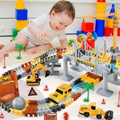 Best Sale ๐ Inodoo Magic Tracks For Boys ๐ง Girls Kids, 144Pcs Flexible Glow In The Dark Race Track With LED Light-Up Dinosaur Race Car, STEM Building Slot Car Toys Best ๐ Christmas ๐ฅณ Birthday Gifts For Aged 4-8 Dinosaur Race Track With 360° Loop Track ๐ 3 Best Sale ๐ Inodoo Magic Tracks For Boys ๐ง Girls Kids, 144Pcs Flexible Glow In The Dark Race Track With LED Light-Up Dinosaur Race Car, STEM Building Slot Car Toys Best ๐ Christmas ๐ฅณ Birthday Gifts For Aged 4-8 Dinosaur Race Track With 360° Loop Track ๐ -Slot Cars toys Sales Shop 51v4flhx37L. AC