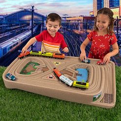 Flash Sale ๐งจ Portable Carry And Go Kids Race Track Toy Car Train Table, 2-Sided No Assembly For Children 3 4 5 6 7 Years Old Boys ๐ง Girls, Made In USA ๐ 4 Flash Sale ๐งจ Portable Carry And Go Kids Race Track Toy Car Train Table, 2-Sided No Assembly For Children 3 4 5 6 7 Years Old Boys ๐ง Girls, Made In USA ๐ -Slot Cars toys Sales Shop 61CtOqrzu5L