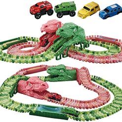 Flash Sale π Dinosaur Toys For Kids 3-5, 245 Pcs Dino Race Car Track Create A Dinosaur World Road Race With Flexible Train Track Playset, 2 Electric Dinosaur Race Cars Toy,Best Gift For 3 4 5 Years Old Boys π§ Girls Pink π― 6 Flash Sale π Dinosaur Toys For Kids 3-5, 245 Pcs Dino Race Car Track Create A Dinosaur World Road Race With Flexible Train Track Playset, 2 Electric Dinosaur Race Cars Toy,Best Gift For 3 4 5 Years Old Boys π§ Girls Pink π― -Slot Cars toys Sales Shop 61IdxV12Y5L. AC