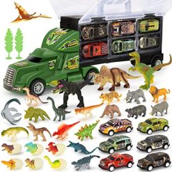 Coupon ⌛ Dinosaur Toys For Kids 3-5 Dinosaur Truck Carrier Transport Truck Dinosaurs Toys For Boys And 👧 Girls 3 4 5 6 Years Old With Dino Eggs, 23 Pcs Kids Toys Dinosaur 🌟 6 Coupon ⌛ Dinosaur Toys For Kids 3-5 Dinosaur Truck Carrier Transport Truck Dinosaurs Toys For Boys And 👧 Girls 3 4 5 6 Years Old With Dino Eggs, 23 Pcs Kids Toys Dinosaur 🌟 -Slot Cars toys Sales Shop 61bZoUeBwrL. AC